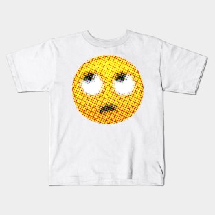 Emoji: Bored (Face with Rolling Eyes) Kids T-Shirt